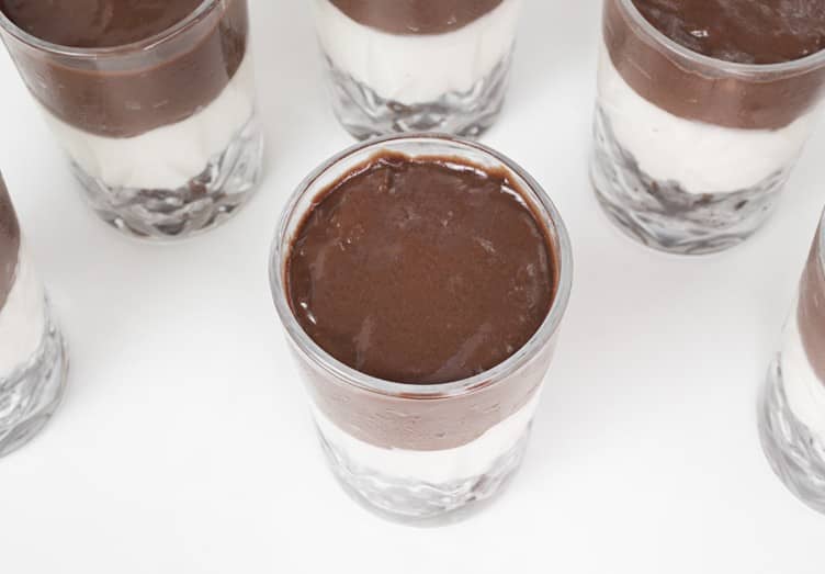 chocolate oreo dessert cups