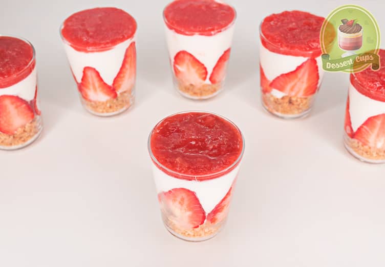 Strawberry Cheesecake Dessert Cups