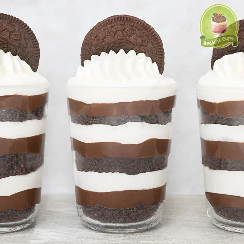 Dirt Pudding Recipe / 6 Perfect Oreo Dirt Cups | Dessert Cups