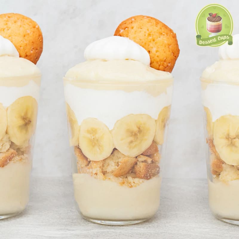 banana pudding cups