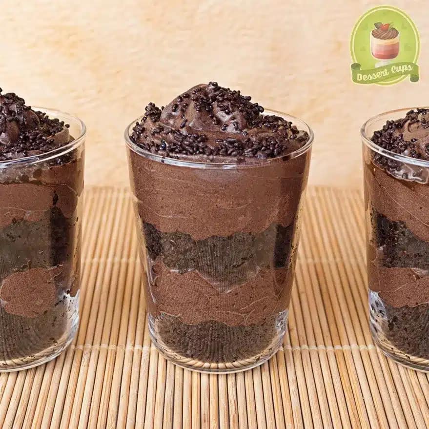 Chocolate Brownie Dessert Cups