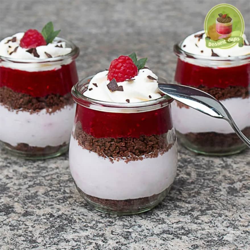 Pretty Raspberry Cheesecake Cups  you need this delicious summer dessert  - Passionate About Baking