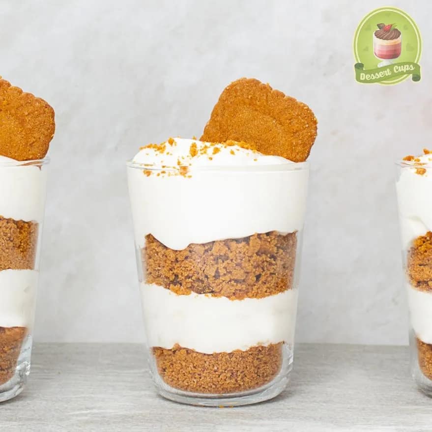 6 No Bake Lotus Dessert Cups Super Easy Dessert Cups